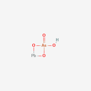 molecular formula PbHAsO4<br>AsHO4P B166248 Lead arsenate CAS No. 7784-40-9