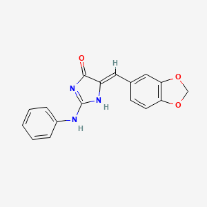 molecular formula C17H13N3O3 B1662490 海绵素 L41 CAS No. 1112978-84-3