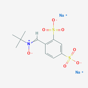 molecular formula C11H13NNa2O7S2 B1662491 Cerovive CAS No. 168021-79-2