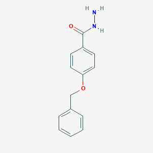 molecular formula C14H14N2O2 B166250 4-(Benzyloxy)benzohydrazide CAS No. 128958-65-6
