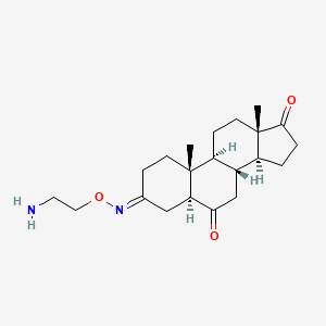 molecular formula C21H32N2O3 B1662506 Istaroxime CAS No. 203737-93-3