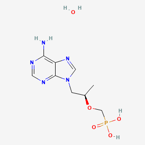 molecular formula C9H16N5O5P B1662510 Tenofovir CAS No. 206184-49-8