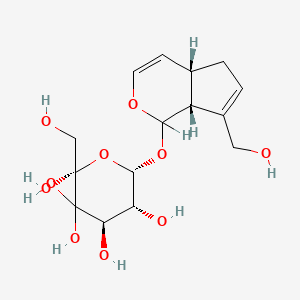 molecular formula C15H22O10 B1662511 Danmelittoside CAS No. 20633-72-1
