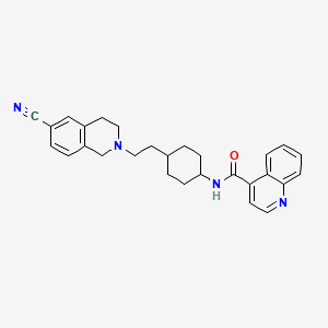 molecular formula C28H30N4O B1662523 SB-277011 CAS No. 215803-78-4