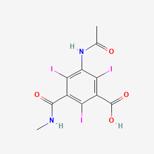 molecular formula C11H9I3N2O4 B1662528 Iotalamic acid CAS No. 2276-90-6