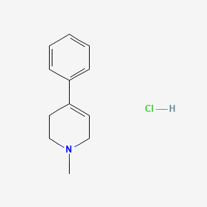 molecular formula C12H16ClN B1662529 1-Methyl-4-phenyl-1,2,3,6-tetrahydropyridine Hydrochloride CAS No. 23007-85-4
