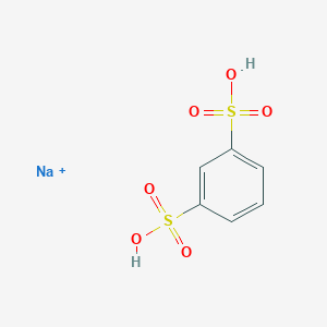 molecular formula C6H4Na2O6S2 B166255 Disodium 1,3-benzenedisulfonate CAS No. 831-59-4