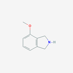 molecular formula C9H11NO B166256 4-Methoxyisoindoline CAS No. 127168-73-4