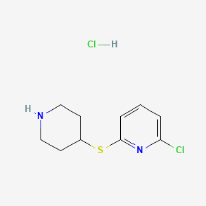 molecular formula C10H14Cl2N2S B1662563 Anpirtoline hydrochloride CAS No. 99201-87-3