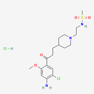 molecular formula C18H29Cl2N3O4S B1662567 RS 67506 hydrochloride CAS No. 168986-61-6