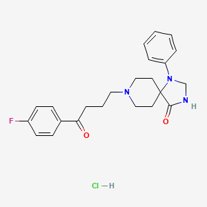 molecular formula C23H27ClFN3O2 B1662569 Spiperone hydrochloride CAS No. 2022-29-9