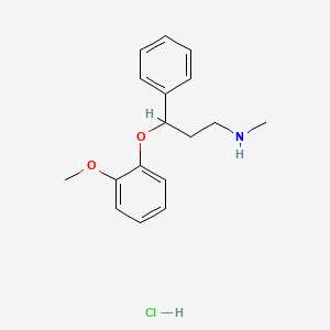 molecular formula C17H21NO2.HCl B1662573 Nisoxetine hydrochloride CAS No. 57754-86-6