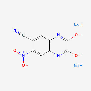 molecular formula C9H2N4Na2O4 B1662576 CNQX disodium salt CAS No. 479347-85-8