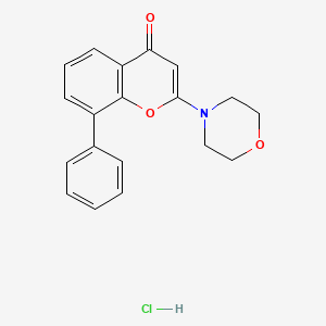 molecular formula C19H18ClNO3 B1662580 LY294002 hydrochloride CAS No. 934389-88-5