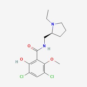 molecular formula C15H20Cl2N2O3 B1662589 Raclopride CAS No. 84225-95-6
