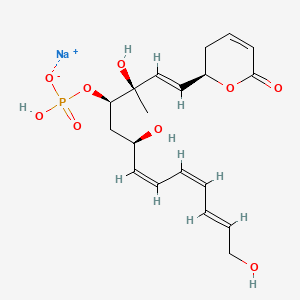 molecular formula C19H26NaO9P B1662593 Fostriecin CAS No. 87860-39-7