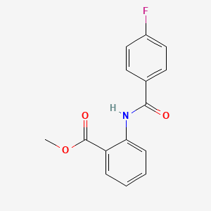 molecular formula C15H12FNO3 B1662595 Exo1 CAS No. 461681-88-9