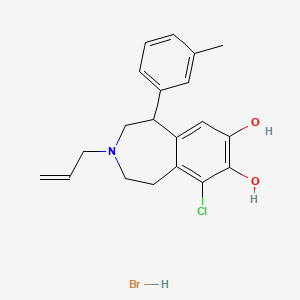 molecular formula C20H23BrClNO2 B1662597 SKF 83822 hydrobromide CAS No. 74115-10-9