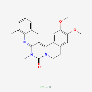 molecular formula C24H28ClN3O3 B1662601 Trequinsin hydrochloride CAS No. 78416-81-6