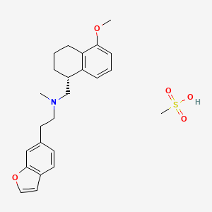 molecular formula C24H31NO5S B1662602 A 80426 Mesylate CAS No. 152148-64-6