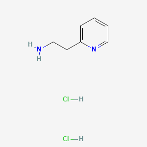 molecular formula C7H12Cl2N2 B1662609 2-Pyridylethylamine dihydrochloride CAS No. 3343-39-3