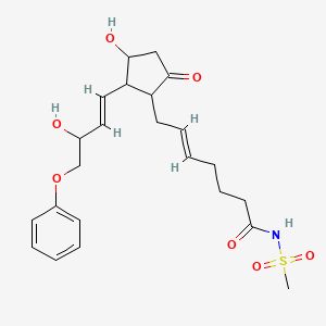 molecular formula C23H31NO7S B1662612 Sulprostone CAS No. 60325-46-4