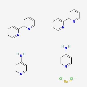 molecular formula C30H28Cl2N8Ru B1662616 RuBi-4AP CAS No. 851956-02-0