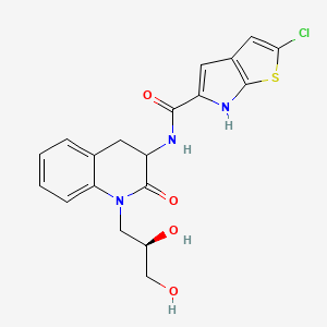 molecular formula C19H18ClN3O4S B1662623 GPi688 