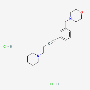 molecular formula C20H30Cl2N2O B1662625 Jnj 10181457 dihydrochloride CAS No. 544707-20-2
