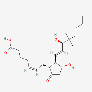 molecular formula C22H36O5 B1662626 16,16-dimethylprostaglandin E2 CAS No. 39746-25-3