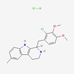 molecular formula C21H24Cl2N2O2 B1662633 LY266097 hydrochloride CAS No. 172895-39-5