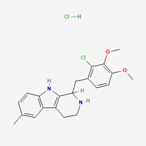 molecular formula C21H24Cl2N2O2 B1662633 LY 266097 hydrochloride CAS No. 172895-39-5