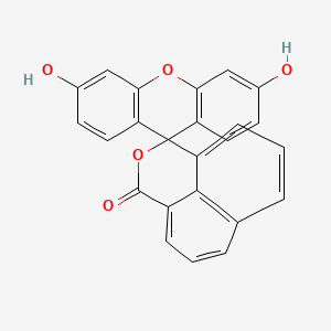 molecular formula C24H14O5 B1662638 Resorcinolnaphthalein CAS No. 41307-63-5