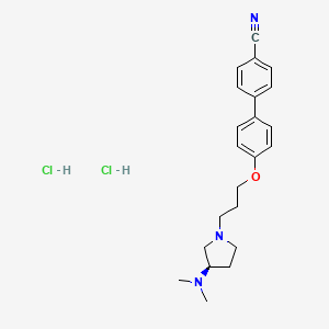 molecular formula C22H29Cl2N3O B1662639 A 331440 dihydrochloride CAS No. 1049740-32-0