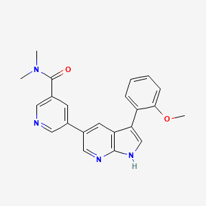 molecular formula C22H20N4O2 B1662640 PPY-A 