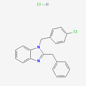 molecular formula C21H18Cl2N2 B1662643 Q94 hydrochloride CAS No. 1052076-77-3