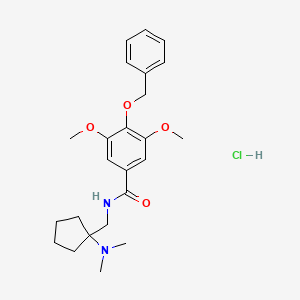 molecular formula C24H33ClN2O4 B1662644 Org 25543 hydrochloride CAS No. 495076-64-7