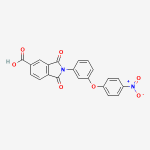 molecular formula C21H12N2O7 B1662645 H2L 5765834 CAS No. 420841-84-5