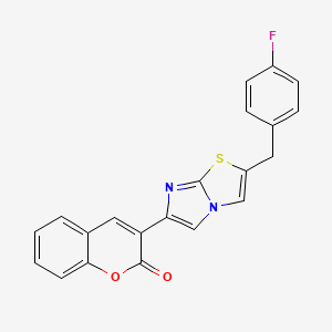 molecular formula C21H13FN2O2S B1662652 iMDK 