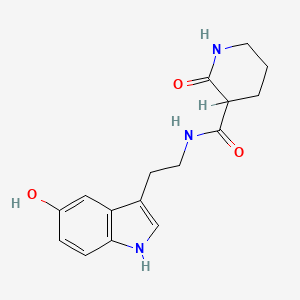 molecular formula C16H19N3O3 B1662659 (1-Isothiocyanatoethyl)benzene CAS No. 314054-36-9