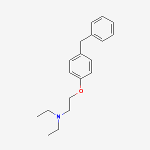 molecular formula C19H25NO B1662668 Tesmilifene CAS No. 98774-23-3