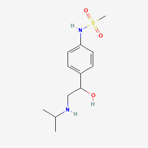 molecular formula C12H20N2O3S B1662669 索他洛尔 CAS No. 3930-20-9