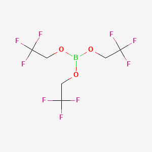 molecular formula C6H6BF9O3 B1662670 三(2,2,2-三氟乙基)硼酸盐 CAS No. 659-18-7
