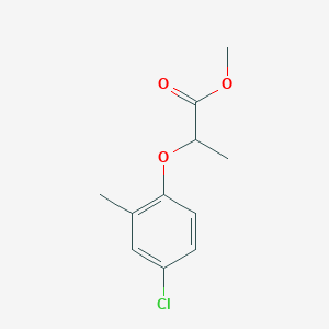 molecular formula C11H13ClO3 B166268 Methyl 2-(4-chloro-2-methylphenoxy)propanoate CAS No. 23844-56-6