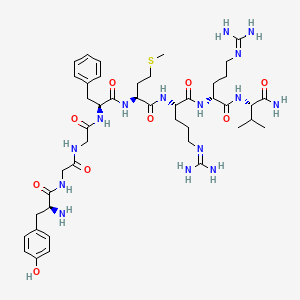 molecular formula C44H69N15O9S B1662685 Metorphamide CAS No. 88377-68-8