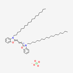molecular formula C₅₃H₈₅ClN₂O₆ B1662699 diOC18(3) dye CAS No. 34215-57-1