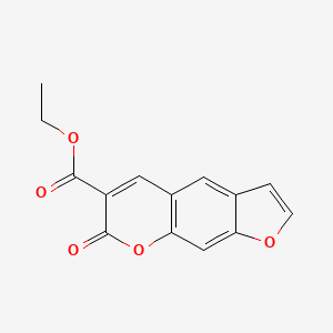 molecular formula C₁₄H₁₀O₅ B1662702 3-Carbethoxypsoralen CAS No. 20073-24-9