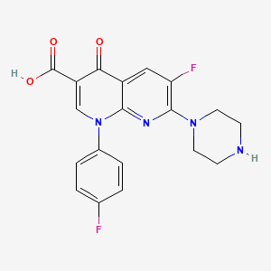molecular formula C19H16F2N4O3 B1662714 A7132 CAS No. 100490-21-9