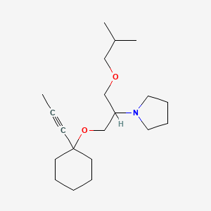 molecular formula C₂₀H₃₅NO₂ B1662736 Dopropidil CAS No. 79700-61-1