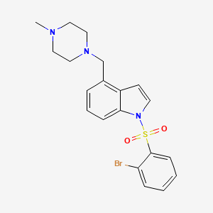 molecular formula C20H22BrN3O2S B1662740 5HT6-ligand-1 